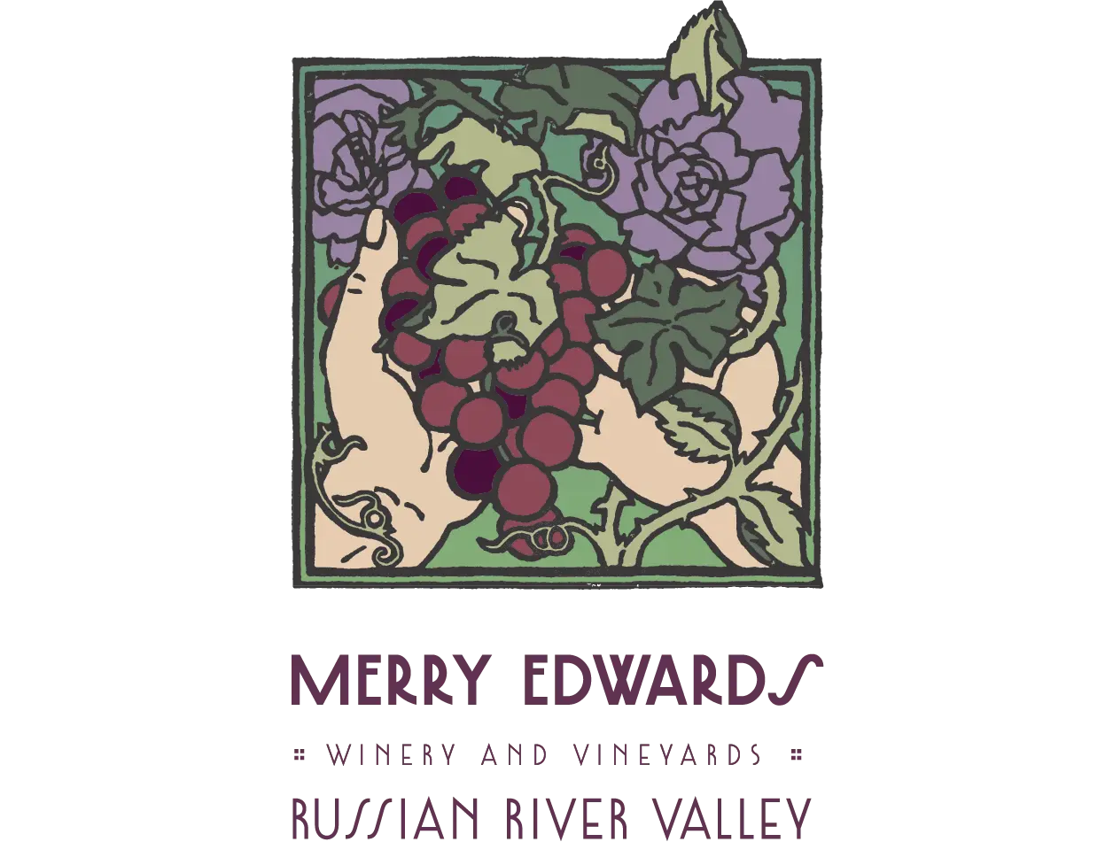 2024_MEW_Logo_Vertical_color – Jill Schlegel Merry Edwards Winery logo