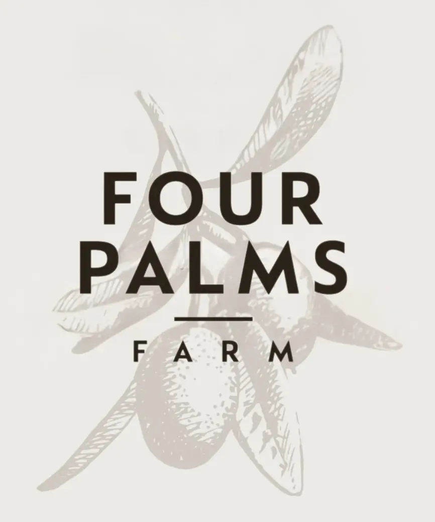 Four Palms Farm logo – Lori Raffan Four Palms Farm logo