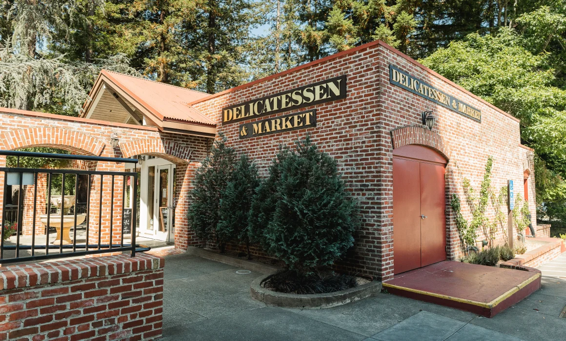 Exterior of Korbel Champagne Cellars