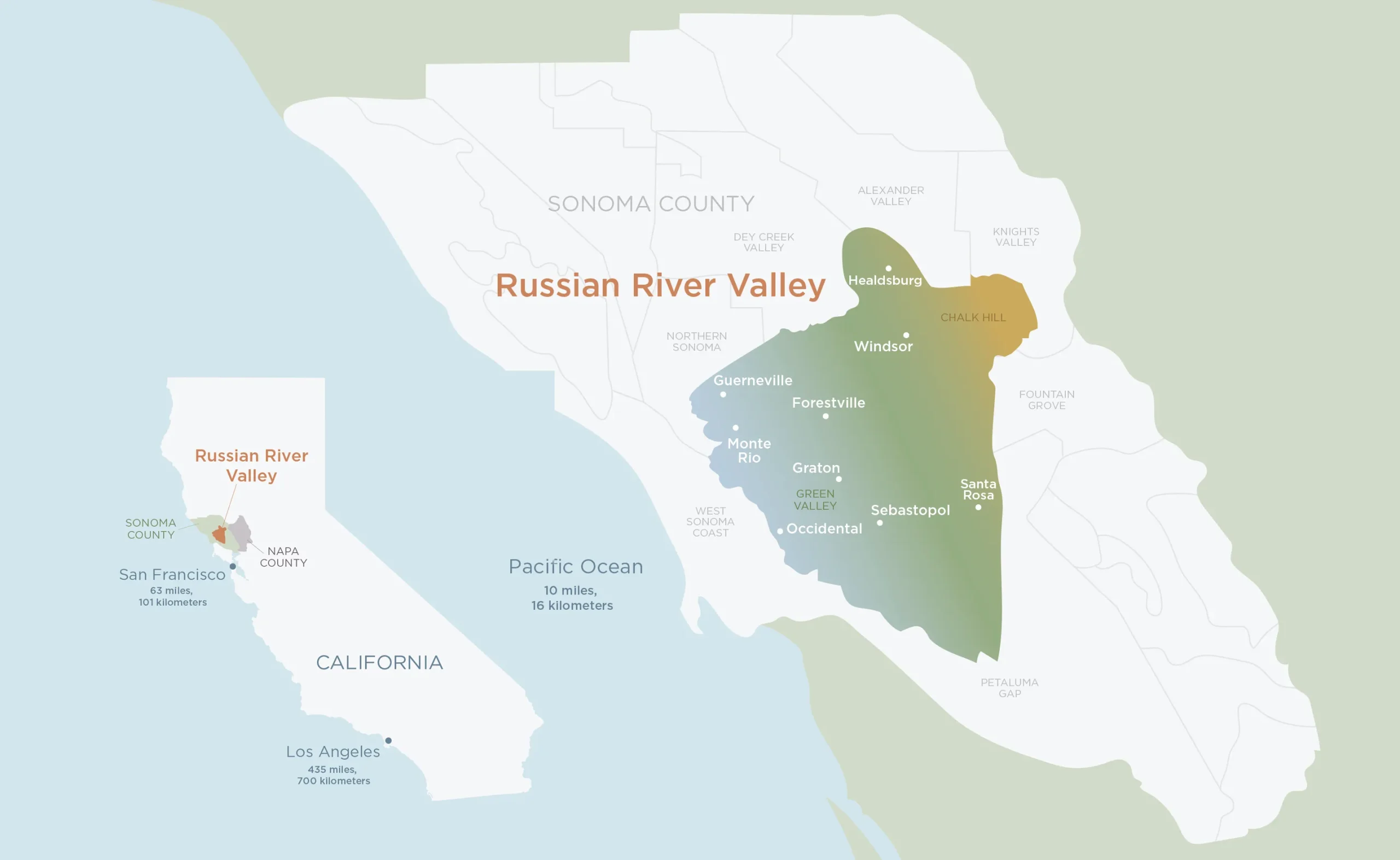 Russian River Valley Map Final REVISED-3 Russian River Valley AVA Map