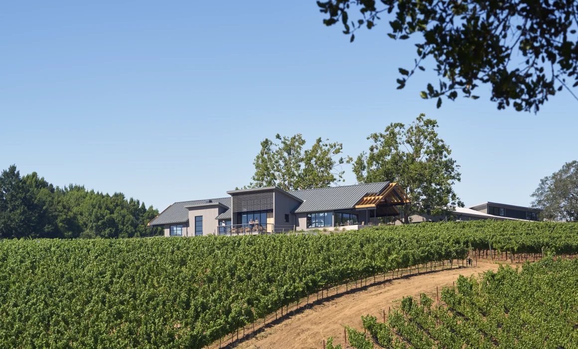 View of MacRostie Winery & Vineyards