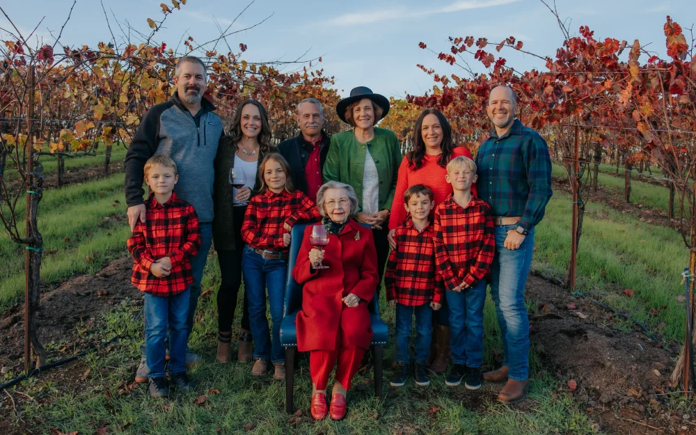 Bacigalupi Vineyards holiday photo