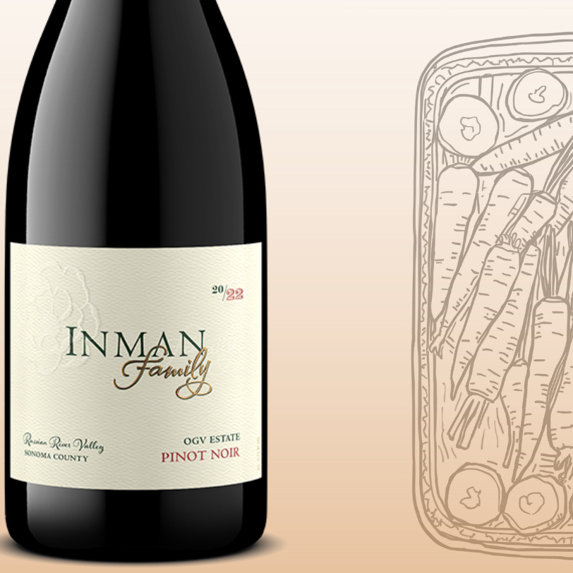 INMAN FAMILY WINES ROASTED ROOT VEGETABLES